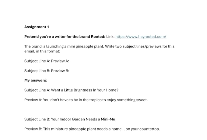 copywrite ads for you